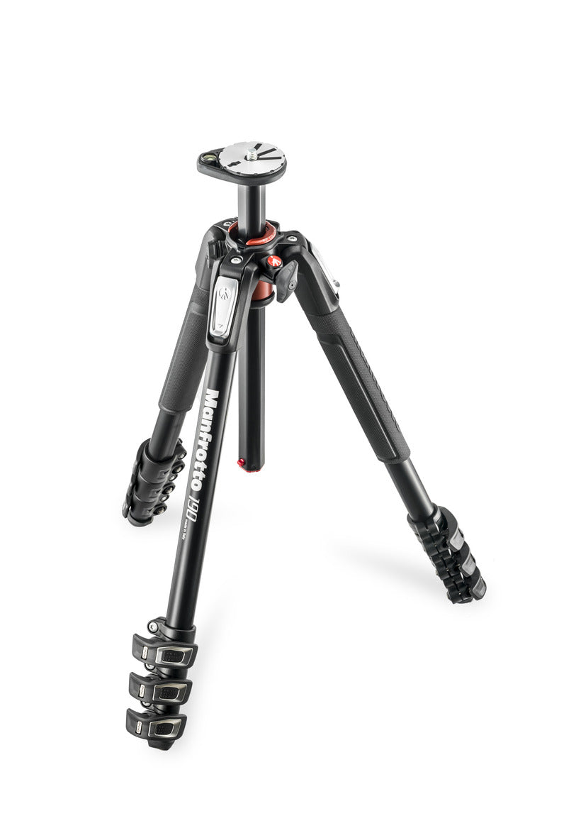Manfrotto 190XPRO4 4-секционен статив с XPro 3-позиционна глава - 10г. гаранция