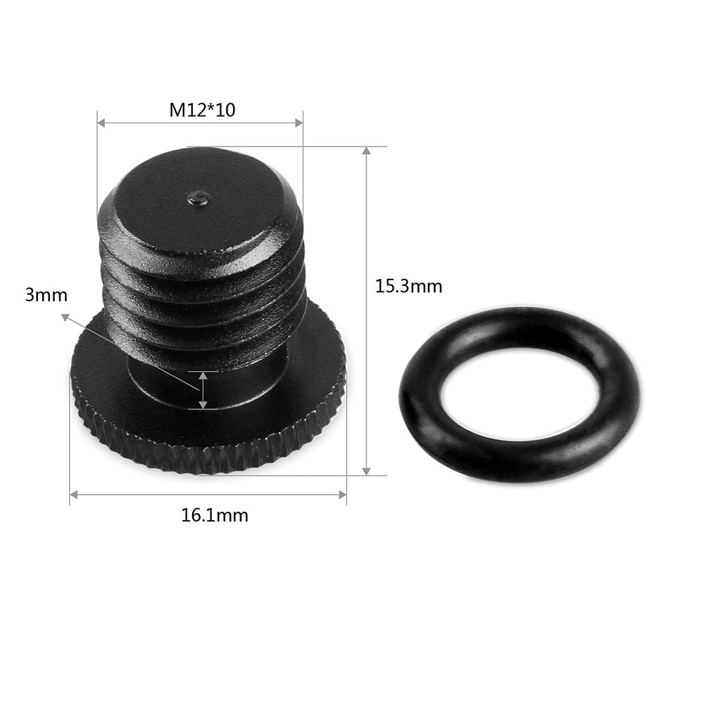 4бр. тапи за алуминиеви тръби SmallRig (M12)