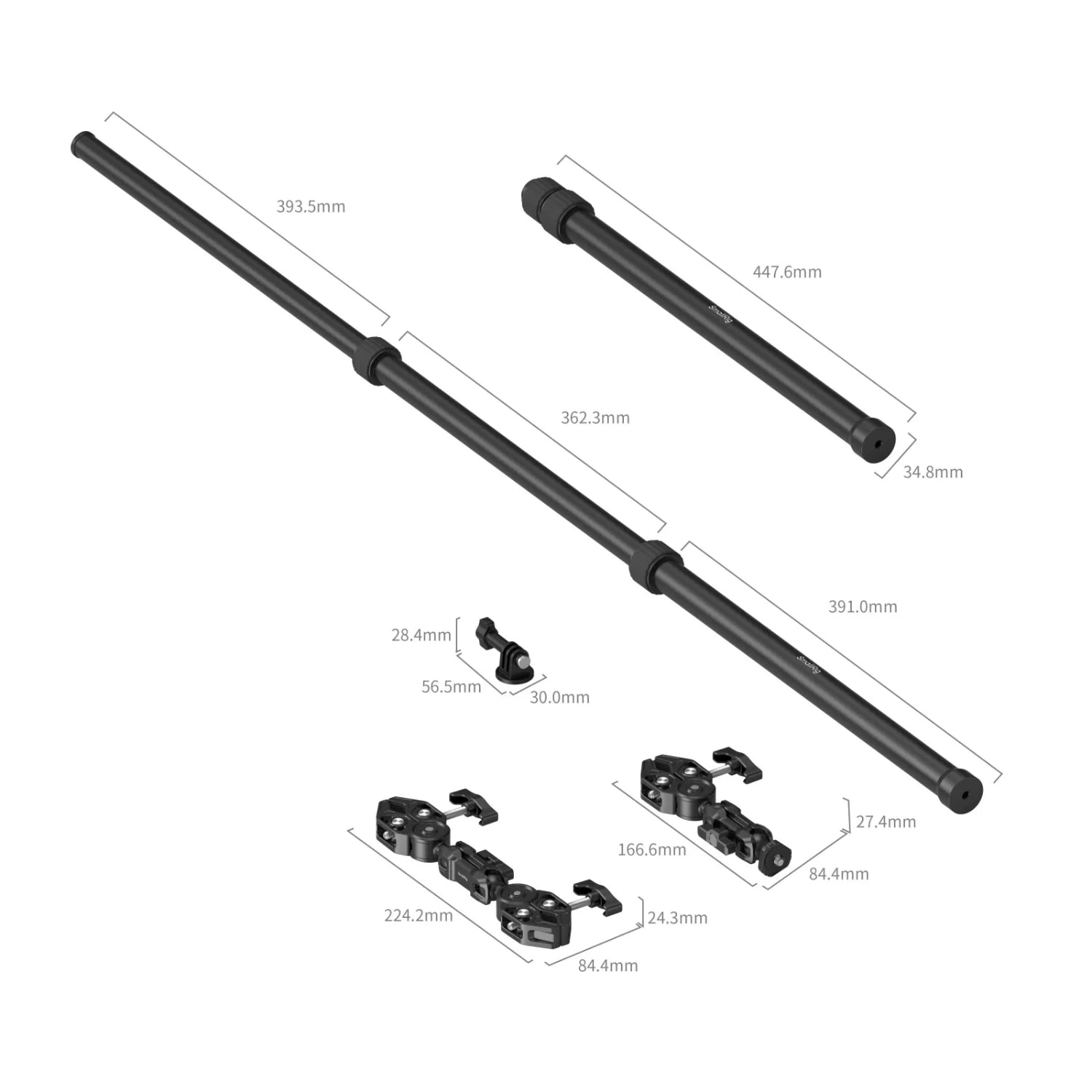 Монтажен комплект за екшън камери на велосипед SmallRig 5459