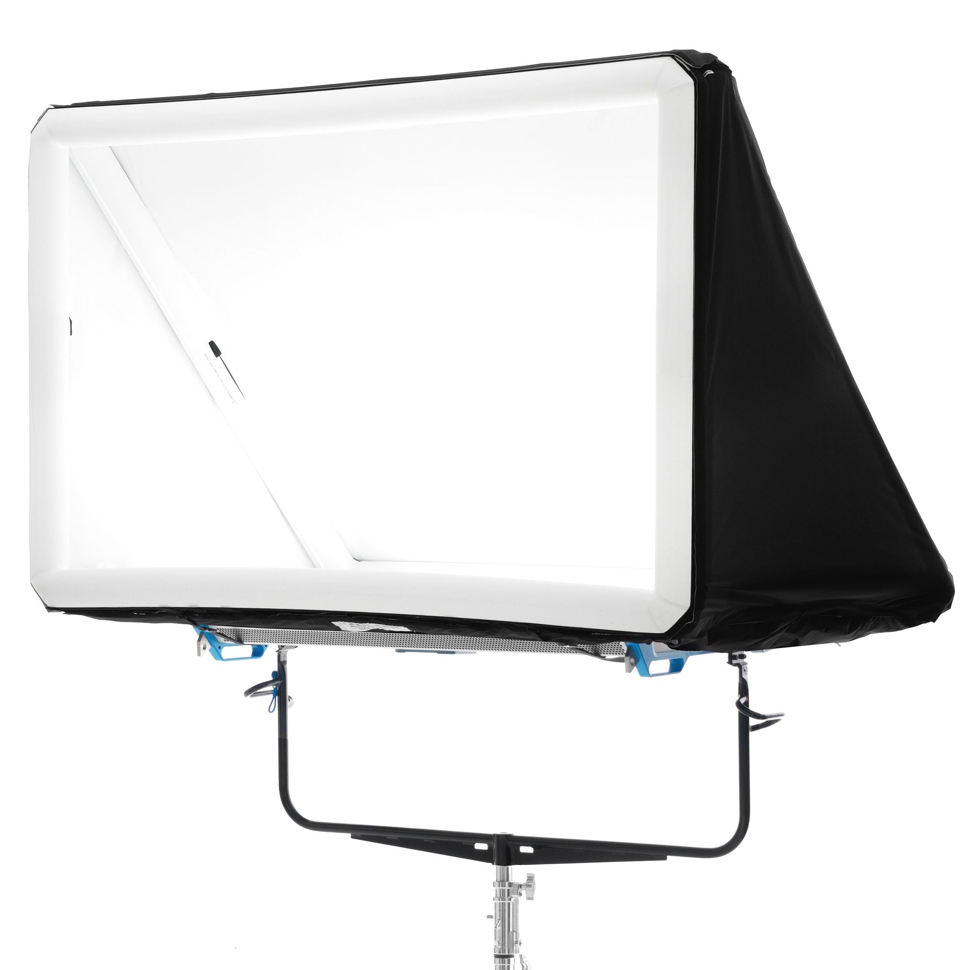 Надуваем софтбокс DoPChoice SnapBox AirGlow 2x2 за панели като Creamsource Vortex24 и Arri S360