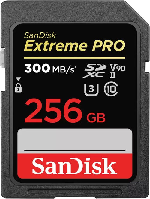SD Карта памет SanDisk EXTREME PRO® SDXC™ 256GB V90 UHS-II 300MB/s