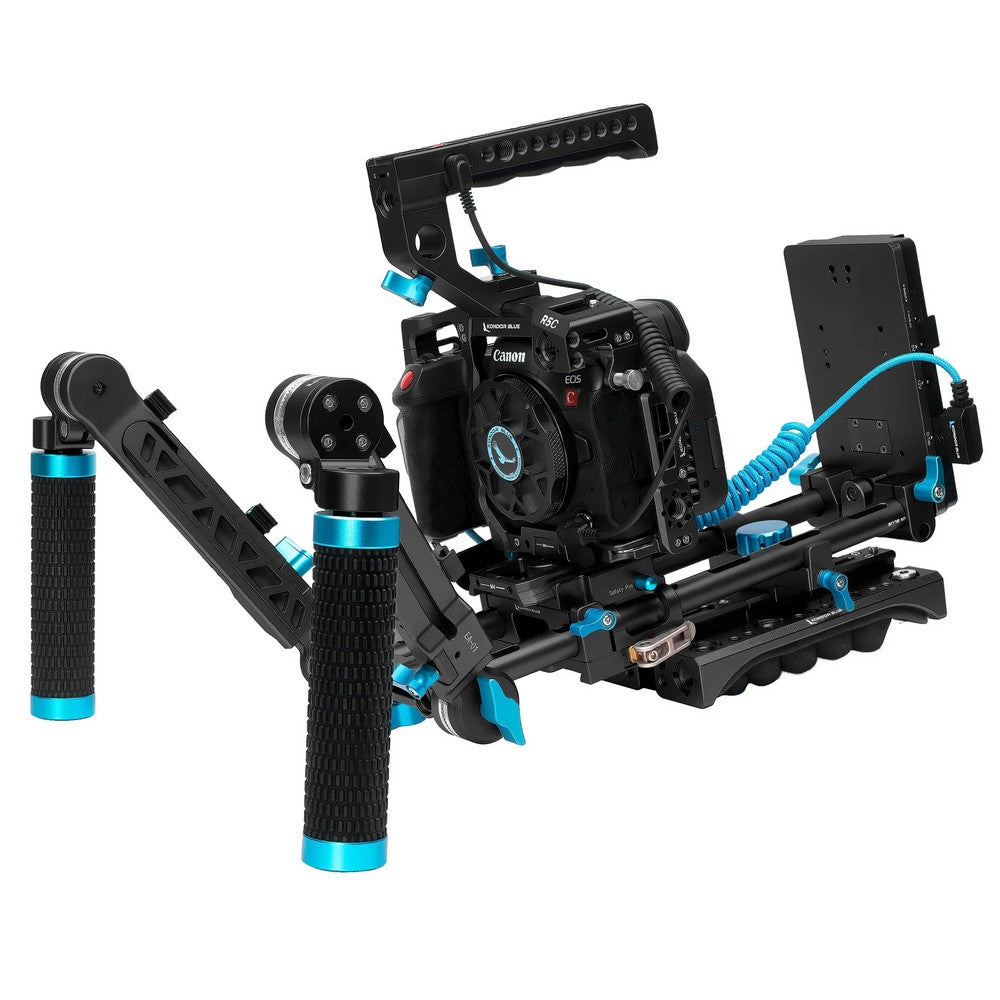 Kondor Blue Canon R5C Ultimate Rig (Raven Black)
