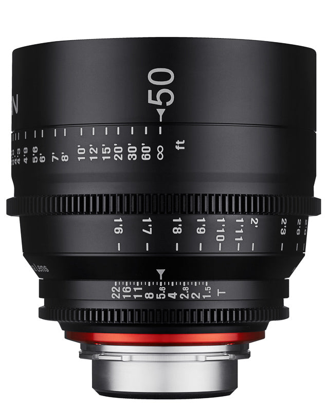 Cinema lens XEEN 50mm T1.5 for Canon EF