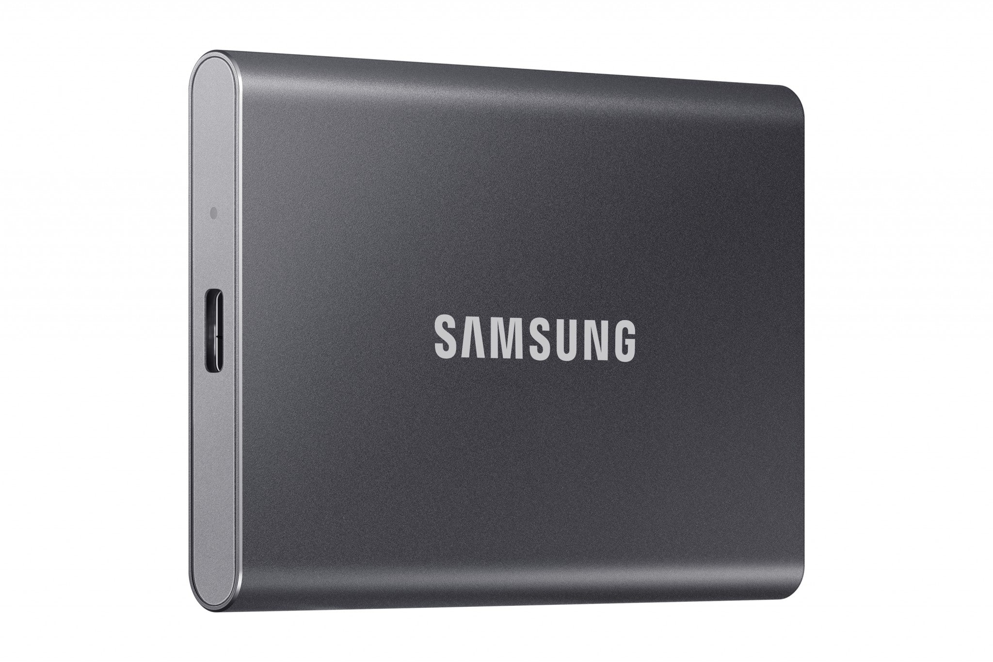 SSD диск, Samsung T7 1TB - USB-C 3.2, 1050 MB/s read, 1000 MB/s write сив