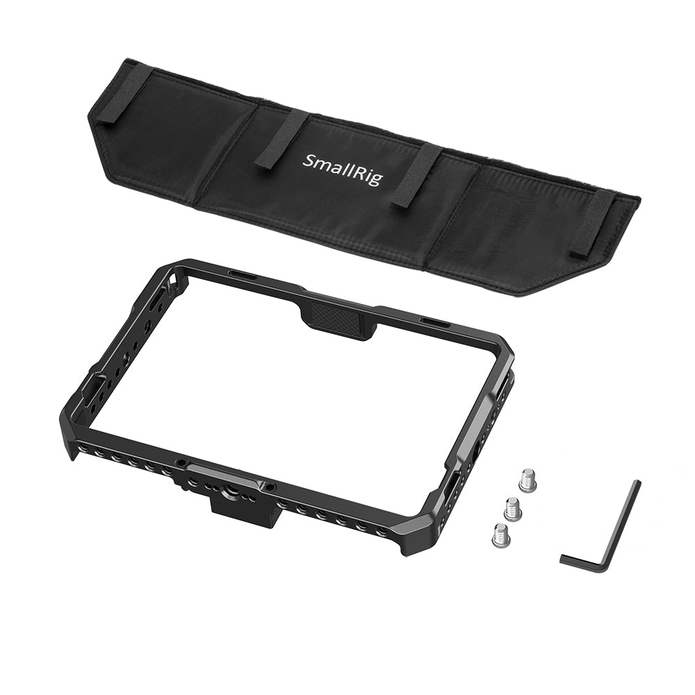 SmallRig Monitor Cage with Sunhood for SmallHD 702 Touch Bright Monitor