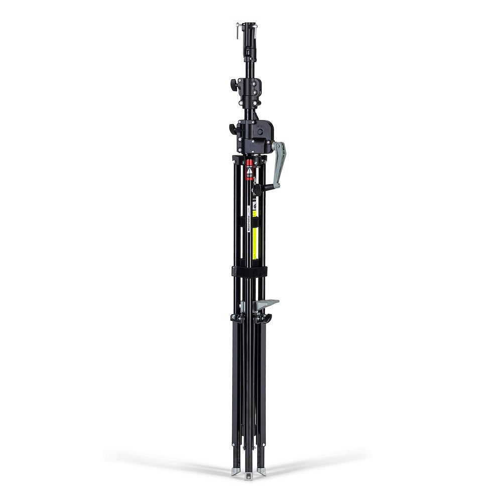 Manfrotto Avenger Wind Up Photo Stand 3-Section with Geared Column - Black