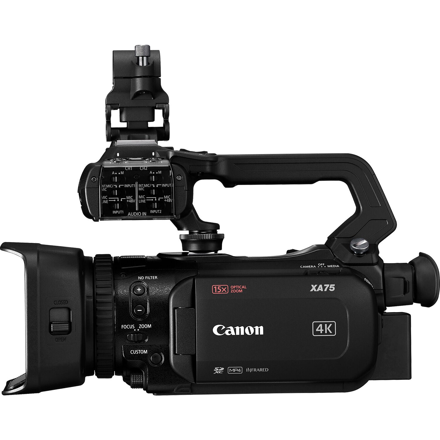 Canon XA75 Camcorder 4K UHD - SDI
