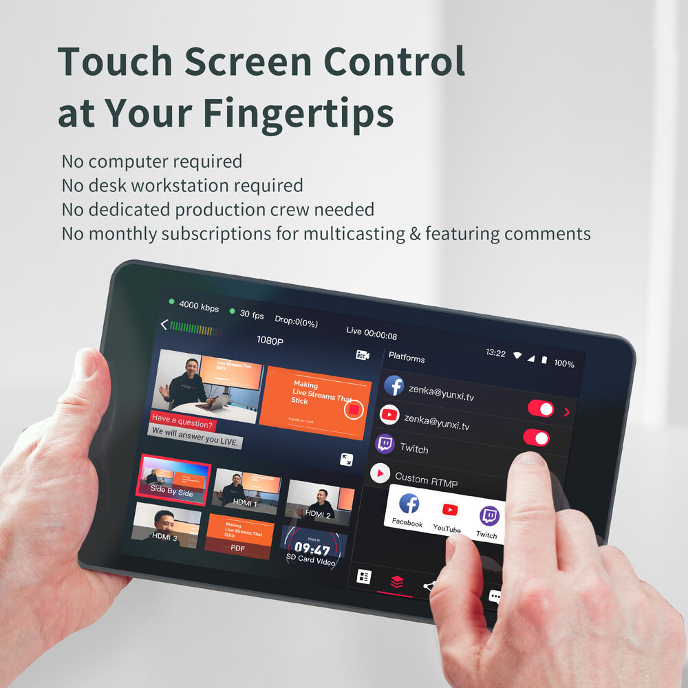 Система за стрийминг и запис YoloBox Pro