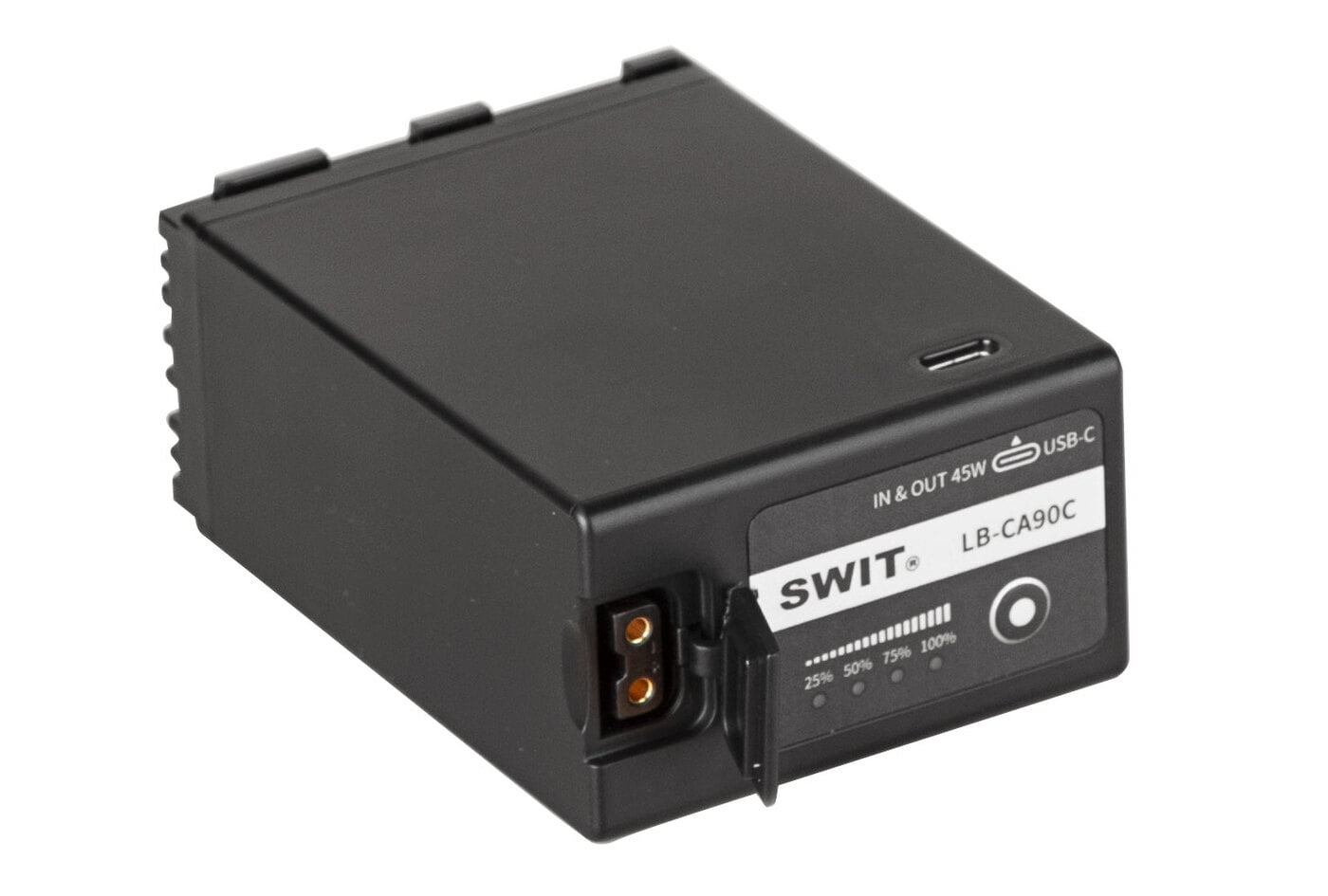 Батерия Swit LB-CA90C за видеокамери Canon BP-A60/BP-A30 - USB-C (45W), D-Tap