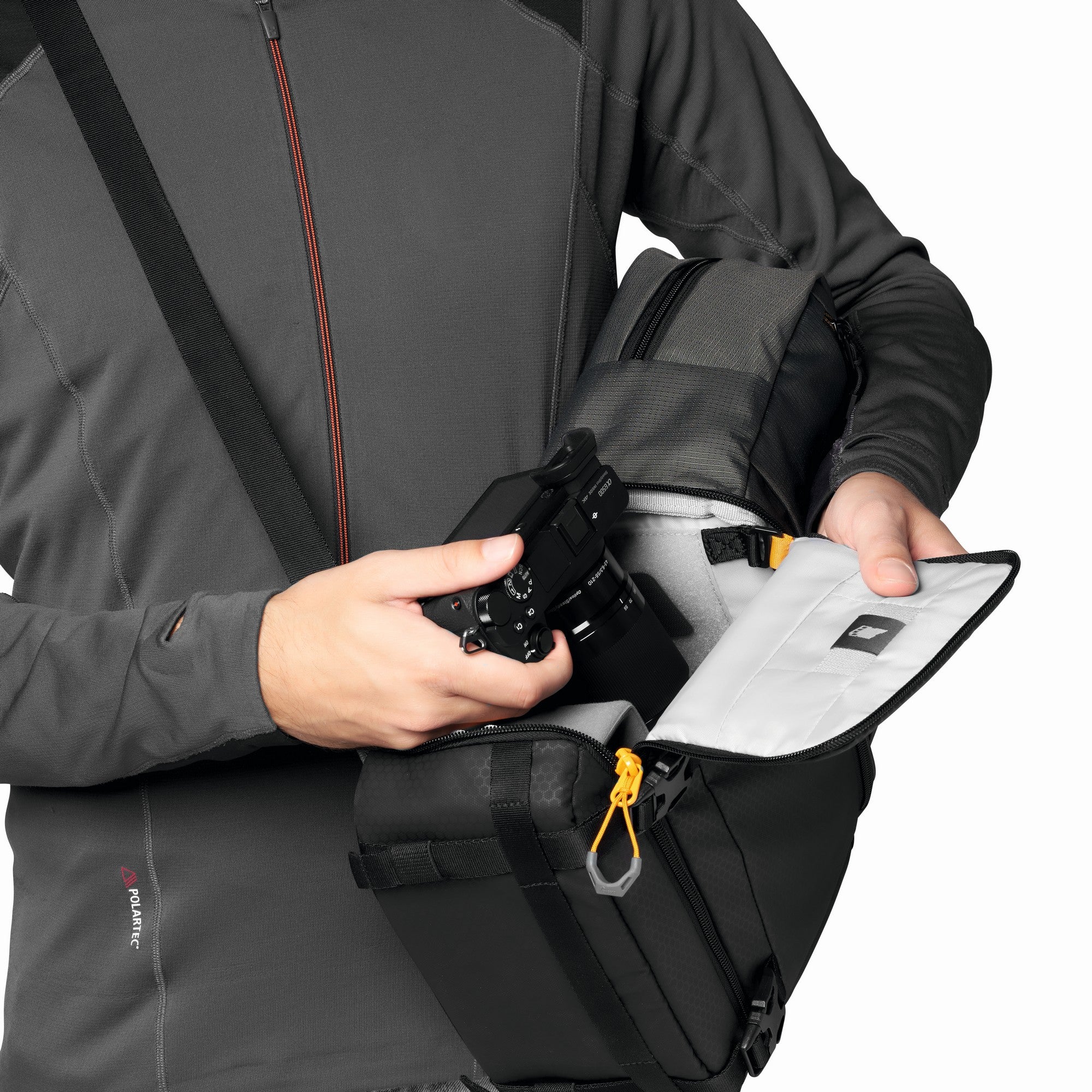 Чанта Lowepro Slingshot SL 250 AW III - сиво