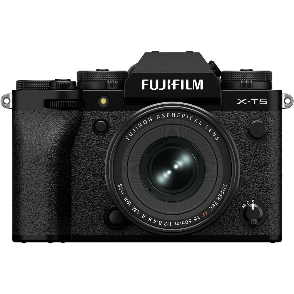 Фотоапарат Fujifilm X-T5 (Черен) с обектив Fujifilm XF 16-50mm f/2.8-4.8