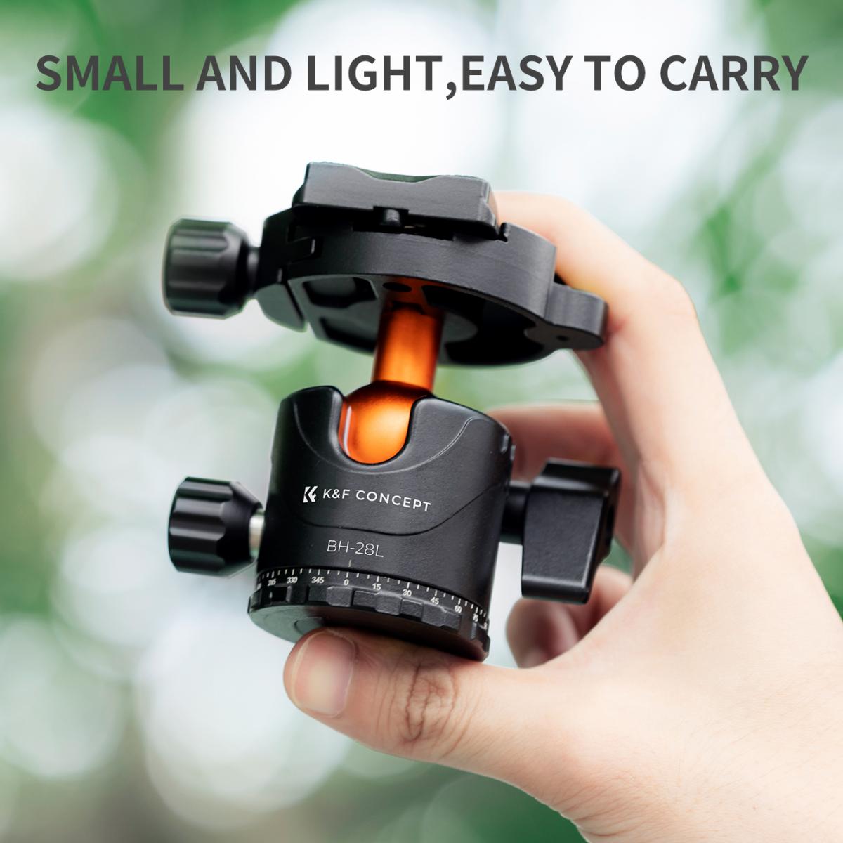 K&F Concept Professional 10 Kg Capacity Tripod Ball Head