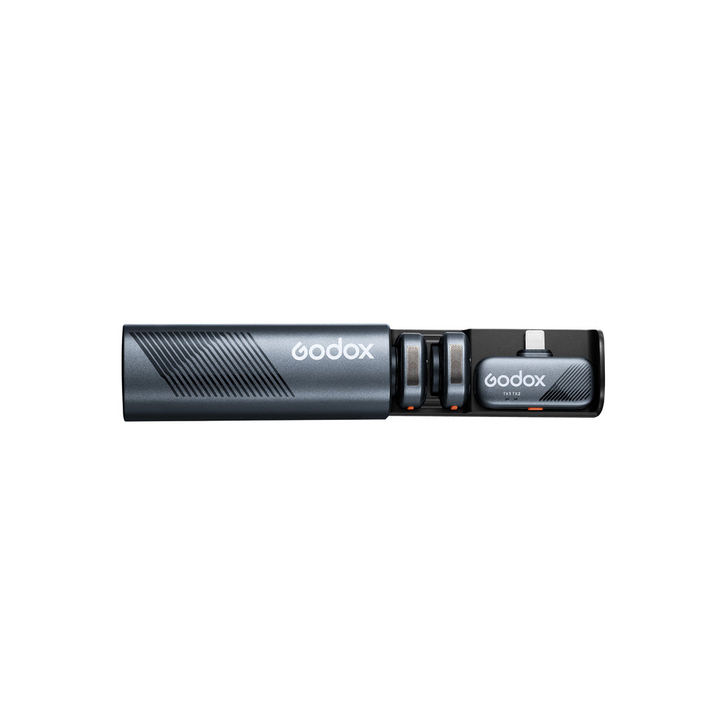 Godox Cube-SL Kit2 2.4GHz Wireless Microphone System (Black)