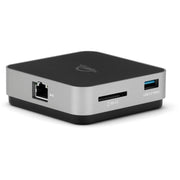 OWC Dock USB-C Travel Dock E 6-Port Travel Dock 100W- Space Gray (ethernet)