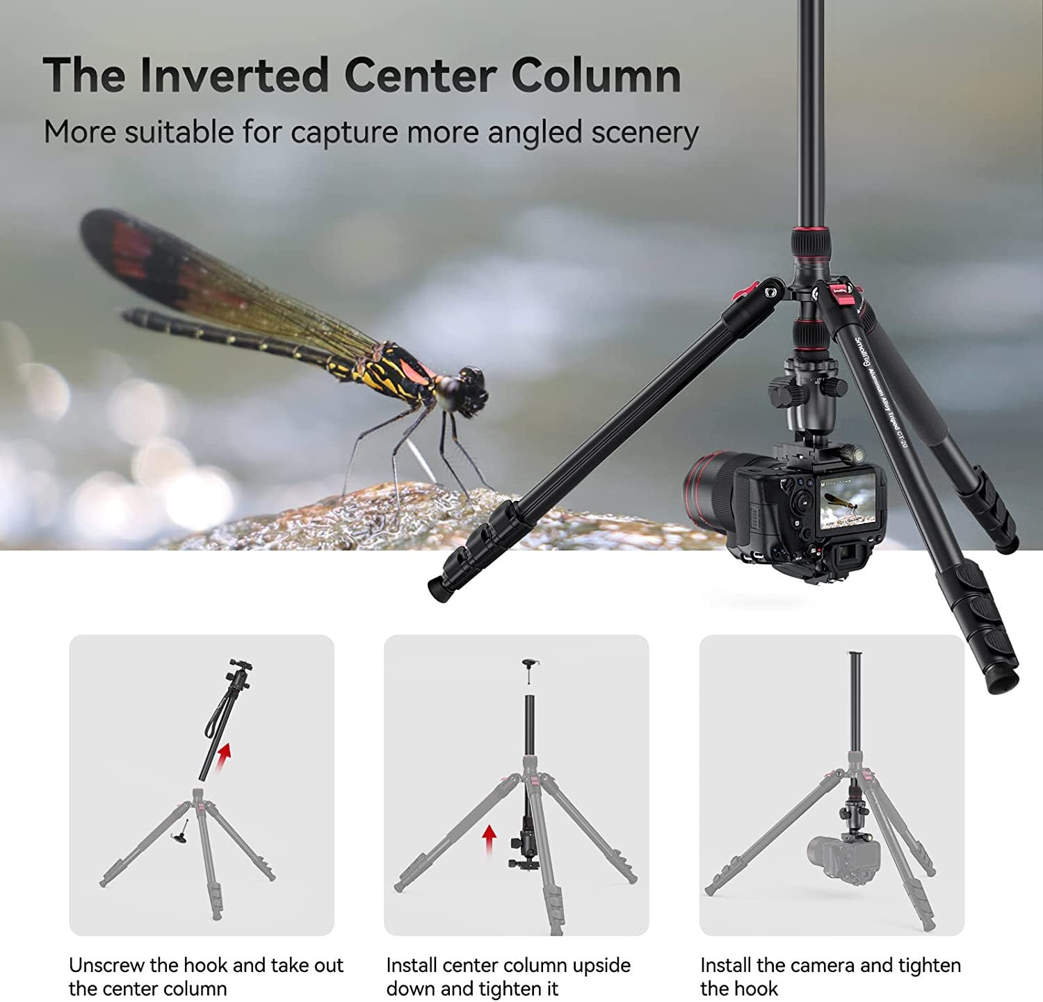 Комплект алуминиев статив SmallRig CT-20