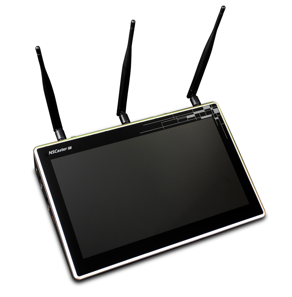Nagasoft Caster X1 - 4G-enabled multiplatform broadcast and streaming tablet