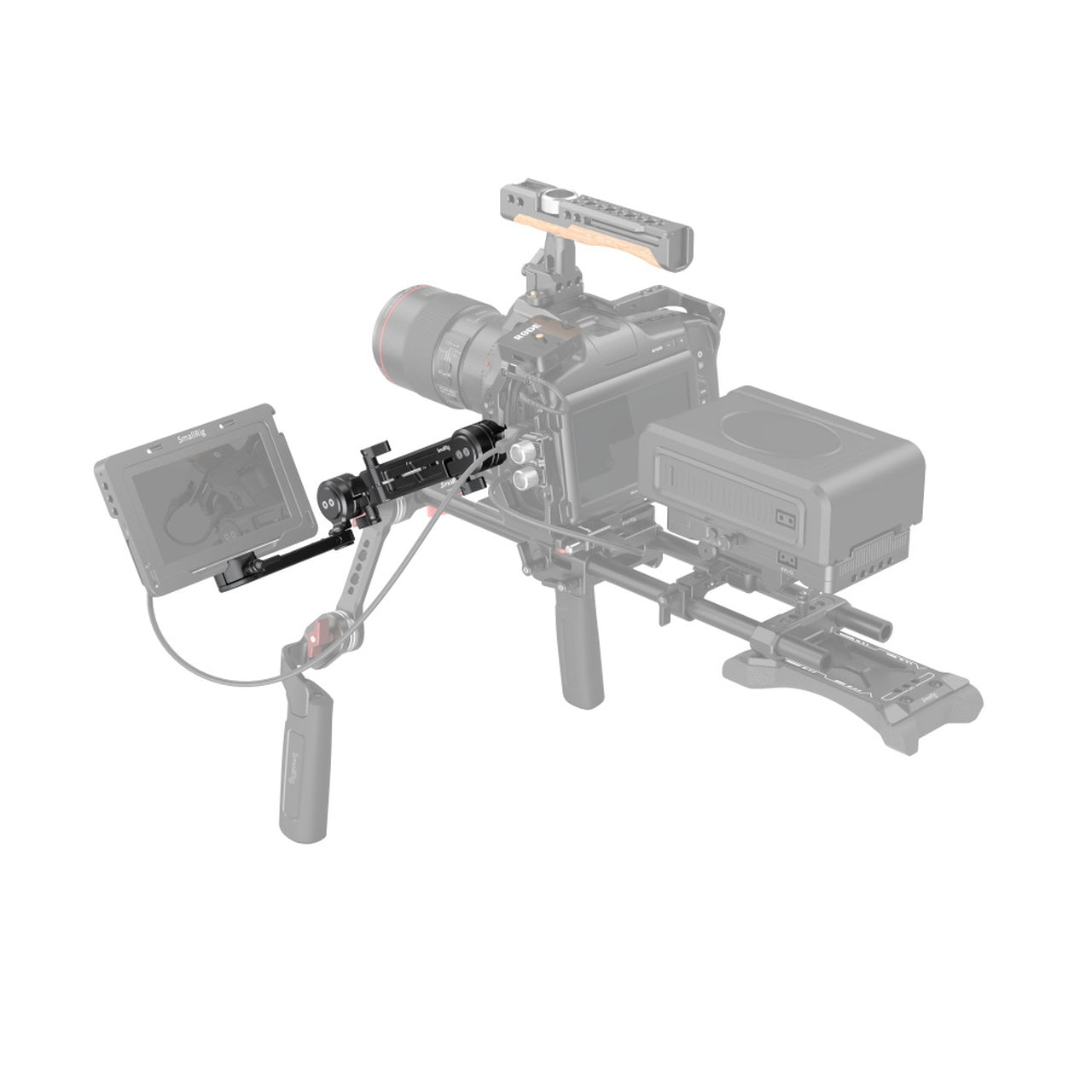 Регулируемо рамо за монитори SmallRig с NATO Clamp MD3507