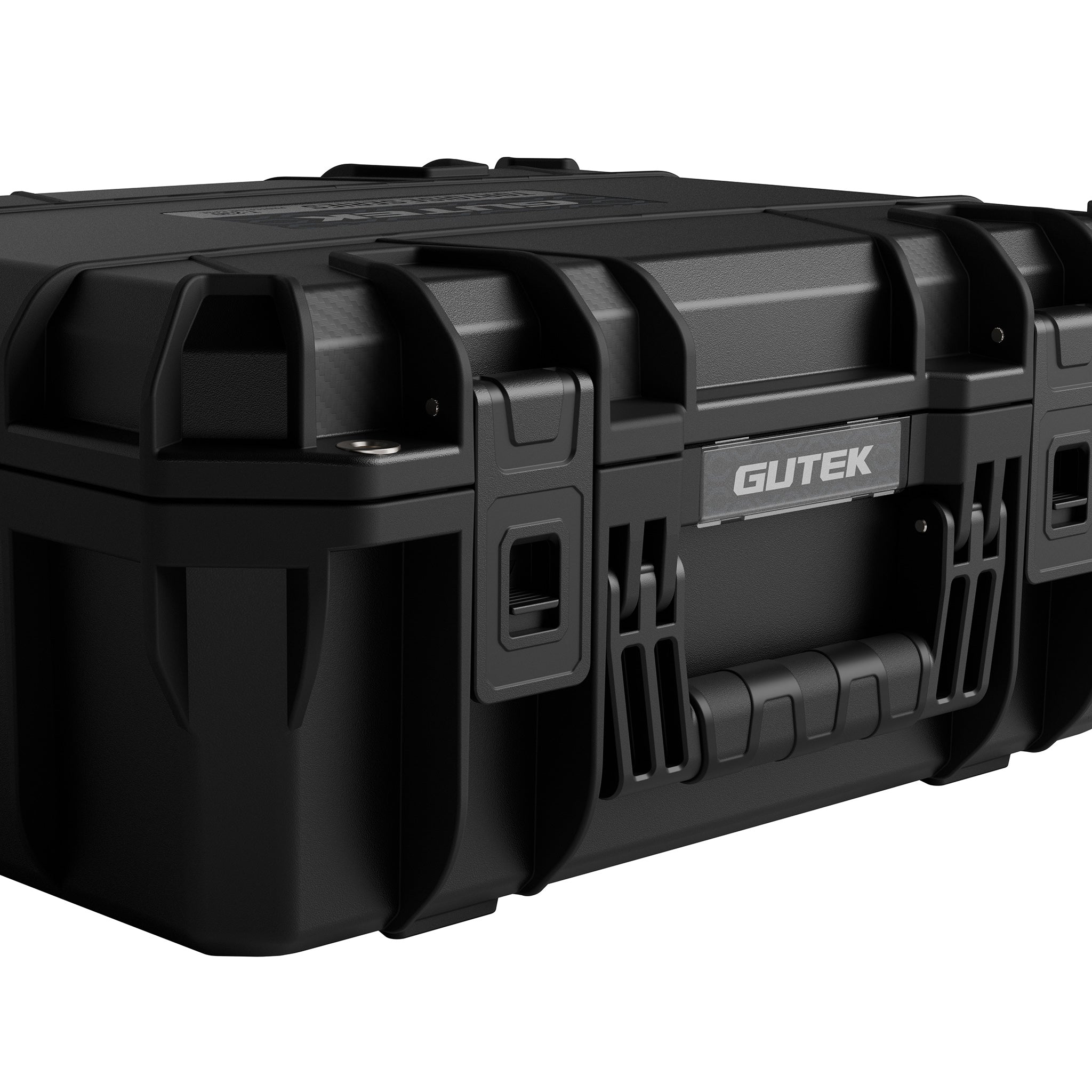 Твърд куфар GUTEK Tortoise T-230 Black - IP67