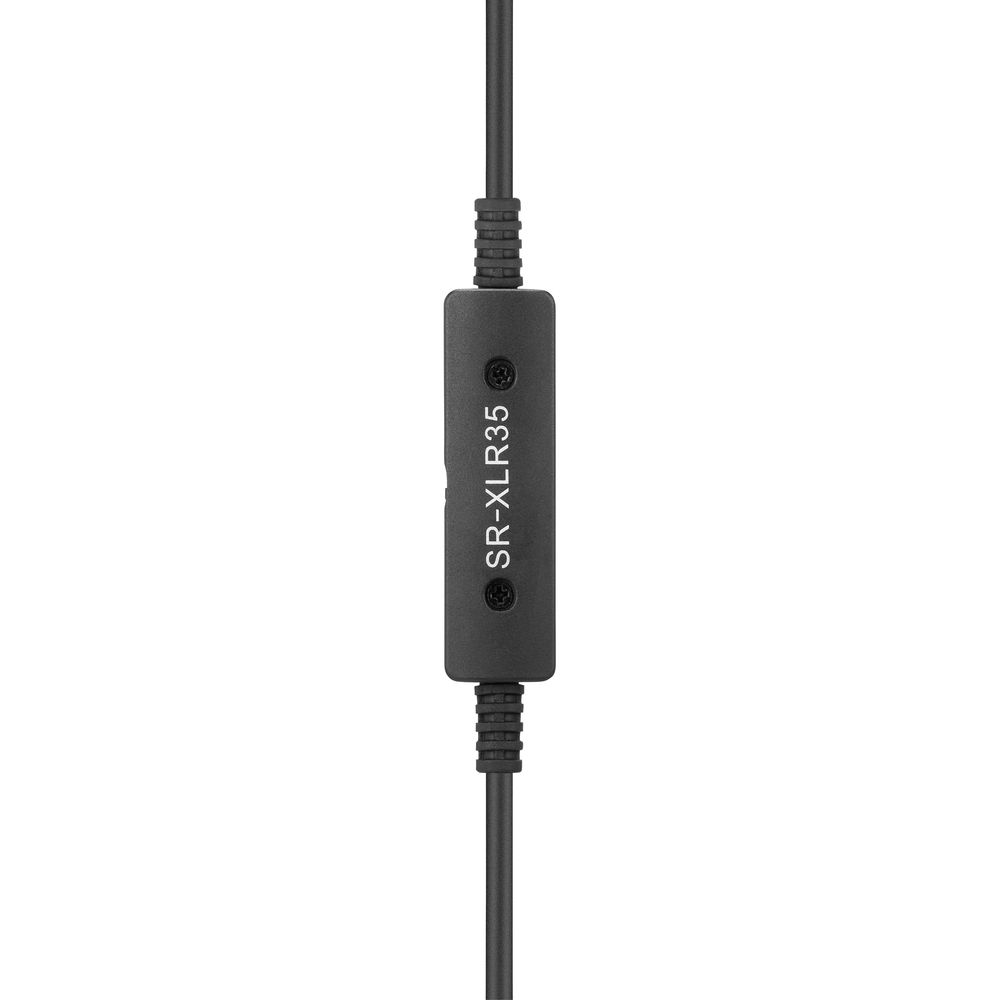 Кабел-адаптер Saramonic SR-XLR35 - XLR(женски) към 3.5mm TRRS за връзка с камери и смартфони - 3m