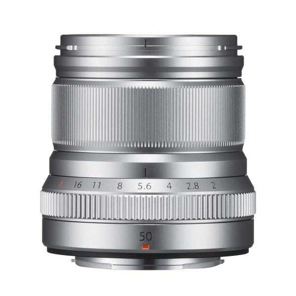 Обектив FUJIFILM XF 50mm f2 R WR (сребърен) за Fujifilm