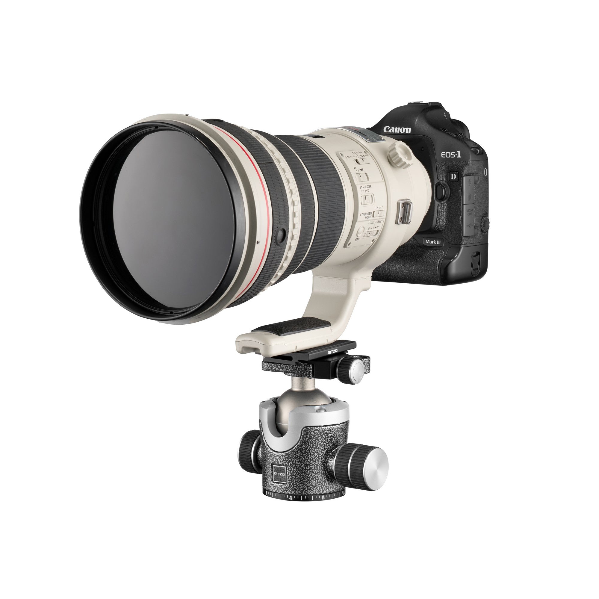 Ябълковидна глава Gitzo Center Ball Head GH4383QD - Серия 4 - Заключване с винт
