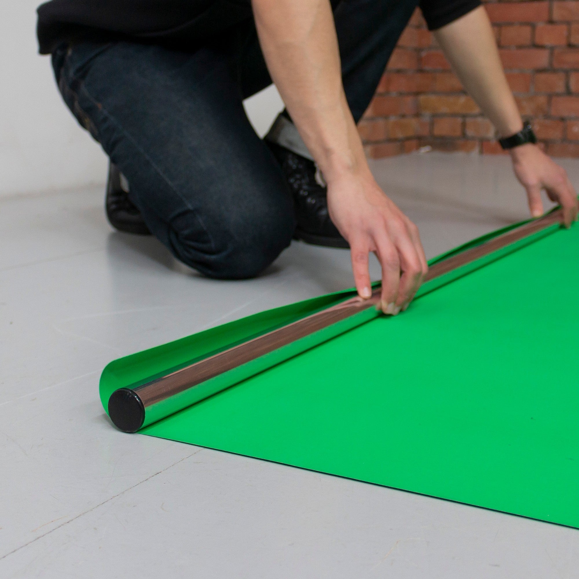 Manfrotto 7965 Vinyl Floor 1.37 x 4 m - Chromakey Green
