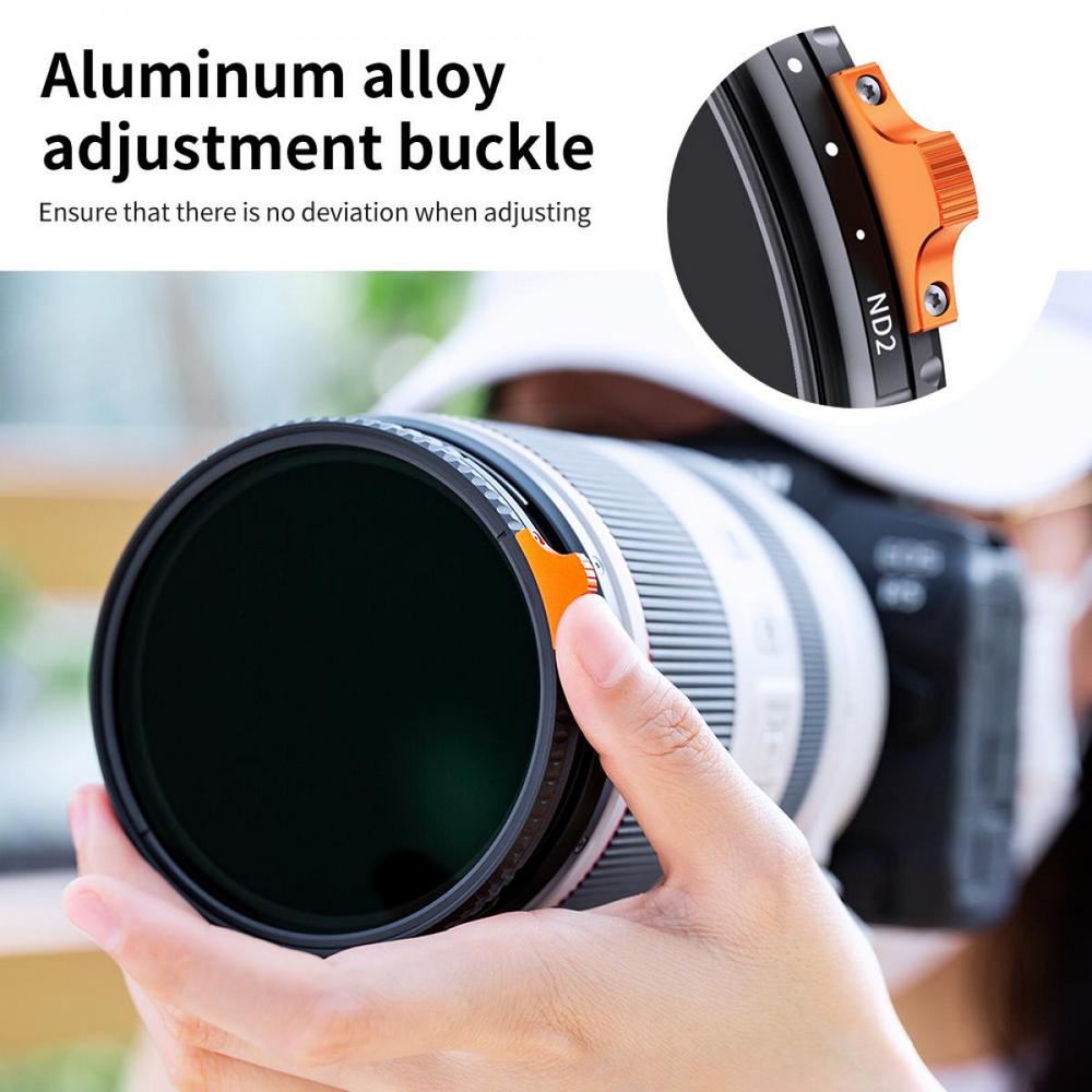 K&F Concept 95mm Variable ND Filter ND2-ND400 (9 Stop)