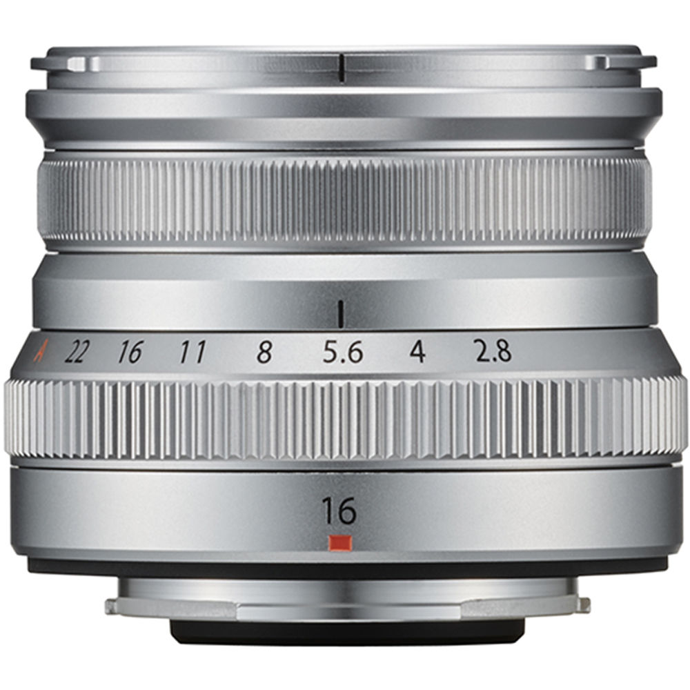 Обектив FUJIFILM XF 16mm f2.8 R WR (Сребърен) за Fujifilm